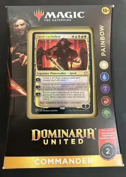 MTG Dominaria United Jared Carthalion Painbow Commander Deck Factory Sealed 195166129044 - Image 1