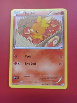 Torchic RC5/RC25 Reverse Holo Legendary Treasures Pokemon TCG 2013 - Image 1