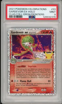 2021 Pokemon Celebrations Gardevoir Ex Holo #93 PSA 9 - Image 1