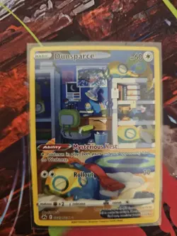 Dunsparce GG23/GG70 Holo Crown Zenith Galarian Gallery Pokemon NM - Image 1