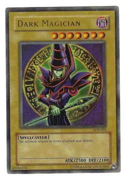 YUGIOH - DARK MAGICIAN - LA LEGENDE DU DRAGON - ULTRA RARE - EXCELLENT - LOB-005 - Image 1