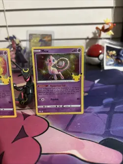 pokemon card lot (3) celebrations mew holo - Image 2