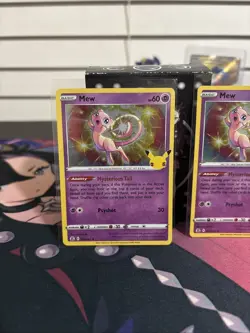 pokemon card lot (3) celebrations mew holo - Image 4