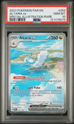 Pokemon Card Altaria EX 253/182 Special Illustration Rare PSA 10 - Image 1