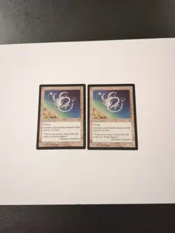 2x MTG Magic The Gathering Sunweb [Mirage] Collectible Trading Cards - Image 1