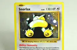 Pokemon card TCG Snorlax XY179 Holo Promotional Cards 2016 English MP - Image 2