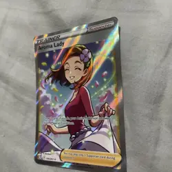Aroma Lady Full Art Holo Card 199/203 SWSH07: Evolving Skies NM Condition - Image 5