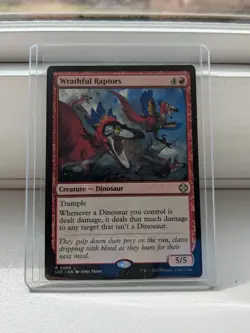 Magic The Gathering (MTG) Card Wrathful Raptors The Lost Caverns Of Ixalan (LCC) - Image 1