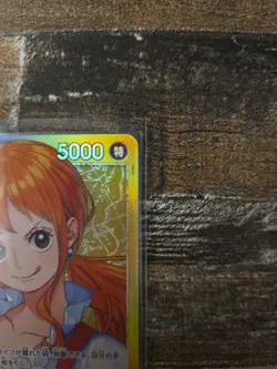 ONE PIECE Card Game Nami Alt Art OP11-041 L A Fist of Divine Speed Japanese - Image 3