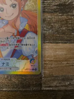 ONE PIECE Card Game Nami Alt Art OP11-041 L A Fist of Divine Speed Japanese - Image 4