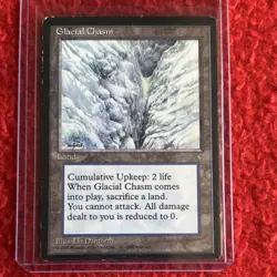 Wizards of the Coast Glacial Chasm Land 353 Ice Age Regular English - Image 1