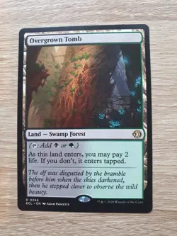 Mtg Overgrown Tomb - Lorwyn Eclipsed - Image 1