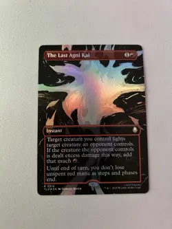The Last Agni Kai Borderless FOIL 0314 MTG Avatar: TLA Nm/M - Image 1