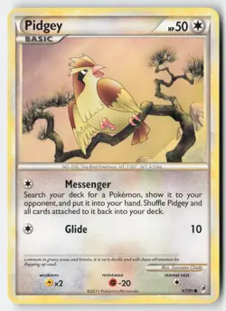 Pokemon - Pidgey #67/95 - Call of Legends Common - Image 1