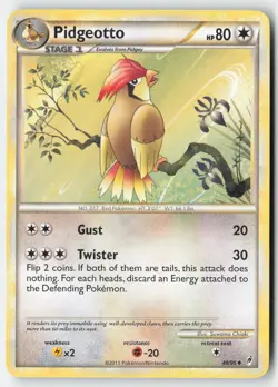 Pokemon - Pidgeotto #48/95 - Call of Legends Uncommon - Image 1