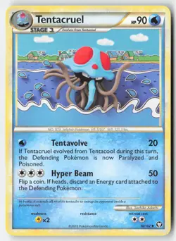 Pokemon - Tentacruel #50/102 - Triumphant Uncommon - Image 1