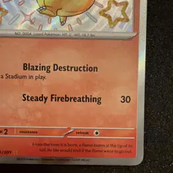 Charmander 109/091 Pokemon TCG Paldean Fates Baby Shiny Holo Rare NM #LA4 - Image 5