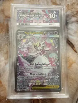 Mega Gardevoir Ex 178/132 Pokemon Mega Evolution - ACE 10 PERFECT SUBGRADES - Image 1
