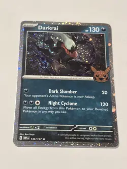 Darkrai (Cosmos Holo) 136/197 - Trick or Trade - NM - Pokemon TCG - Image 1