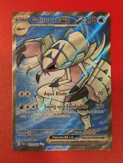 Pokemon TCG - Golisopod EX 221/182 - Paradox Rift - Ultra Rare - Image 1