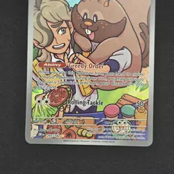 Pokemon TCG Arven's GREEDENT Destined Rivals #205/182 Illustration Rare IR - Image 4