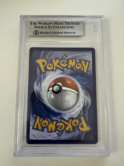 Pokemon Bulbasaur 133/132 Me01: Mega Evolution IR Holo Beckett BGS 9 MINT - Image 2