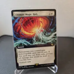 MTG Ultimate Magic: Holy 110 Extended Art Regular Rare Final Fantasy FIC - Image 1