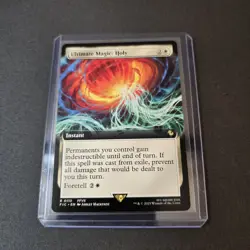 MTG Ultimate Magic: Holy 110 Extended Art Regular Rare Final Fantasy FIC - Image 2