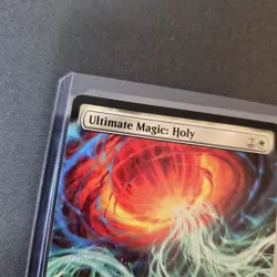 MTG Ultimate Magic: Holy 110 Extended Art Regular Rare Final Fantasy FIC - Image 3