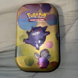 Pokemon TCG - 151 Scarlet & Violet Mini Tin Gengar and Poliwag Factory Sealed - Image 1