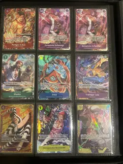 One Piece Binder Collection Card Lot Mix of Alt Art/ SR/SEC. Binder Included🔥 - Image 1
