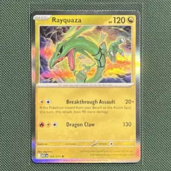 Rayquaza 153/217 Holo Rare – Astral Crown Pokemon TCG Card - Image 1