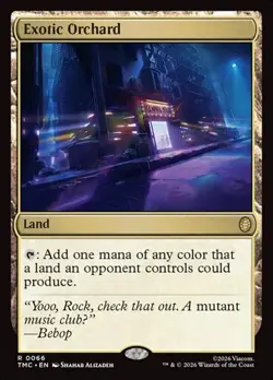 1x Exotic Orchard NM Eng MTG - Commander TMNT - Image 1