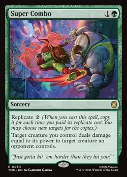 1x Super Combo NM Eng MTG - Commander TMNT - Image 1