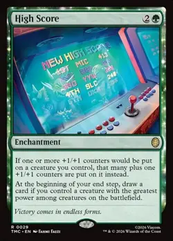 1x High Score NM Eng MTG - Commander TMNT - Image 1