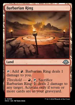 MTG Barbarian Ring ** Modern Horizons 3 ** English - Image 1