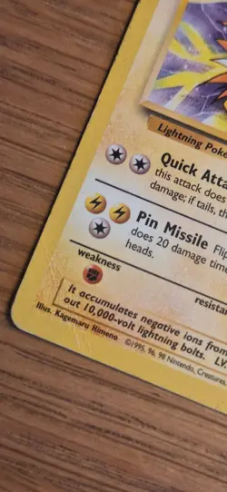Pokemon TCG Jolteon Jungle 20/64 Non-Holo Card Unlimited Rare, LP - Image 2
