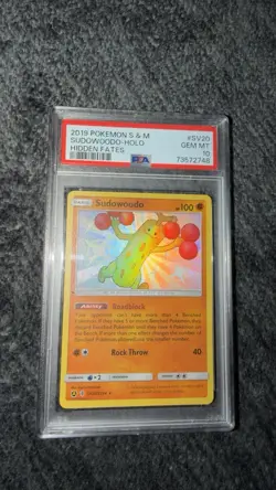 2019 POKEMON HIDDEN FATES SHINY VAULT SUdOWOODO HOLO SV20/SV94 PSA 10 - Image 1