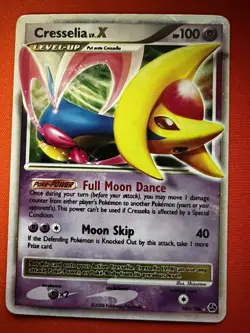 Pokemon TCG Cresselia LV.X Holo Ultra Rare Card 103/106 Great Encounters - Image 1