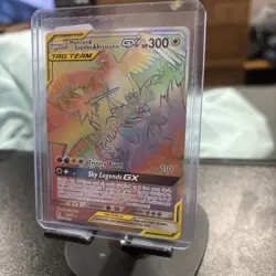 Moltres & Zapdos & Articuno GX (Secret) 69/68 Hidden Fates Holo Pokemon Mint - Image 3