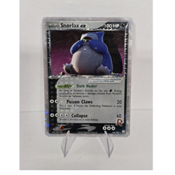 Pokemon TCG Rocket's Snorlax ex Ultra Rare Holo 104/109 Team Rocket HP - Image 1