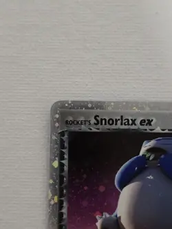 Pokemon TCG Rocket's Snorlax ex Ultra Rare Holo 104/109 Team Rocket HP - Image 5