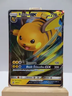 Carte Pokemon " Raichu GX " Promo - Full Art - SM213 - Soleil & Lune - FR - Image 2