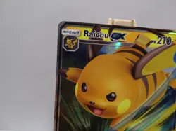 Carte Pokemon " Raichu GX " Promo - Full Art - SM213 - Soleil & Lune - FR - Image 4