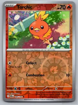 Torchic 040/182 Common Destined Rivals Pokemon Near Mint - Image 1