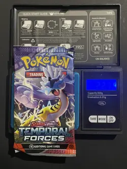 (ULTRA HEAVY) 22.70g Pokemon TCG Temporal Forces Booster Pack (BRAND NEW SEALED) - Image 1