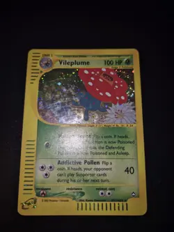 Pokemon - Vileplume Holo H31/H32 Aquapolis - Eng Vintage - Image 1