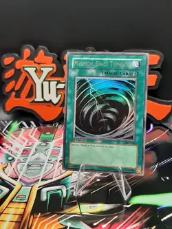 Yu-Gi-Oh! Mystical Space Typhoon MRL-047 Ultra Rare 1st Ed LP/MP - Image 1