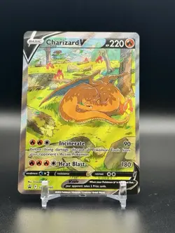 POKEMON Charizard V - #SWSH260 Holo SWSH: Sword & Shield Promo Cards NM - Image 1