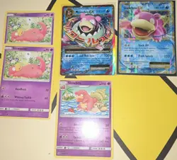 Pokemon TCG XY Slowpoke, Slowbro, Slowbro EX, M Slowbro EX 5-Card Lot - Image 1